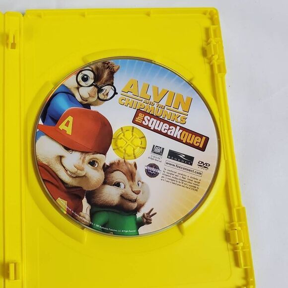 Alvin and the Chipmunks: The Squeakquel DVD – Musical Family Comedy – 2009 PG Mo - Picture 2 of 3
